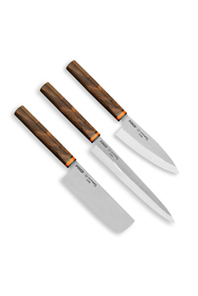 PİRGE Titan East Uzak Doğu Mutfak Bıçak Seti - PRG35157-00