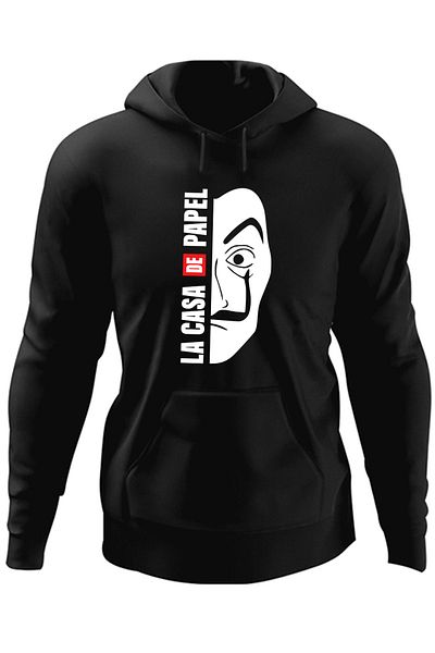OEM Hanorac barbati La Casa de Papel Mask Love Gift