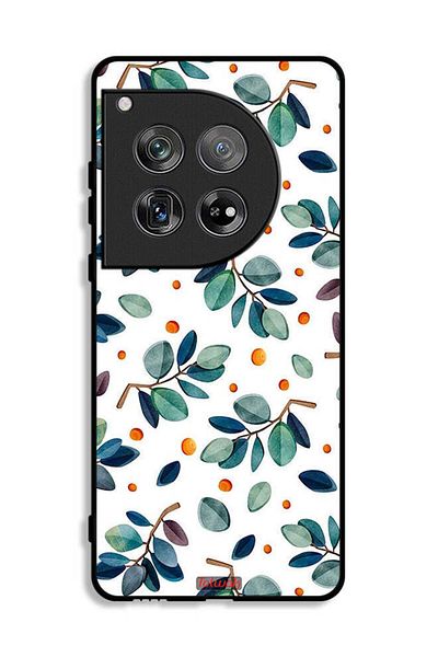Tolwak OnePlus 12 Protective Case Cover Leaves