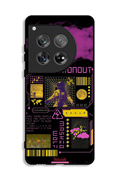 Tolwak غطاء حماية لهاتف OnePlus 12 بملصق رائد فضاء