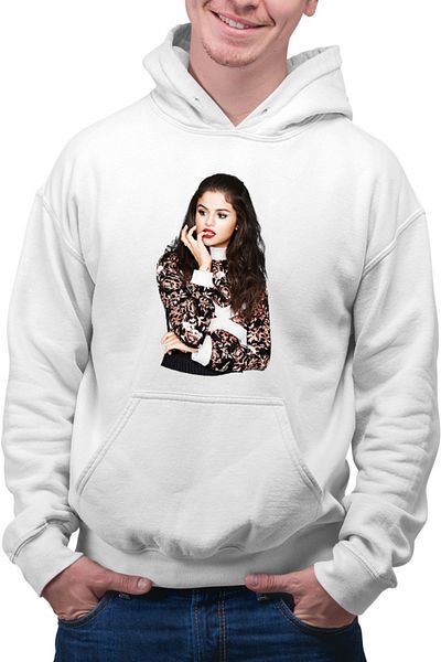 OEM Men's Hoodie Selena Gomez Singer Artist Show