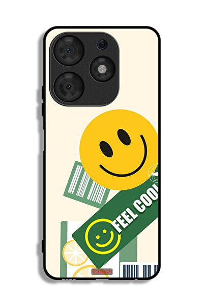 Tolwak Tecno Spark 10 Pro Protective Case Cover Feel Cool Sticker