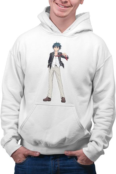 OEM Men's Hoodie Trinity Seven Show Kasuga Anime