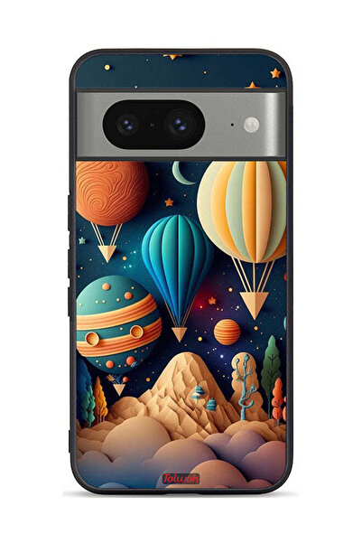 Tolwak غطاء حماية لجهاز جوجل بيكسل 8 - تصميم فني من بيراشوت