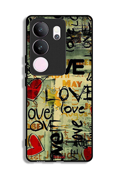 Tolwak غطاء حماية لهاتف فيفو V29 برو - علامات حب