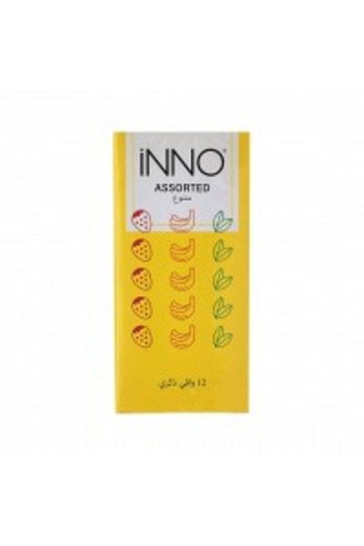 Inno Assorted Lubricated Condoms 12pcs