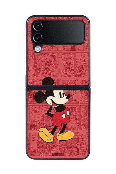 Tolwak Samsung Galaxy Z Flip 4 Protective Case Cover Mikey