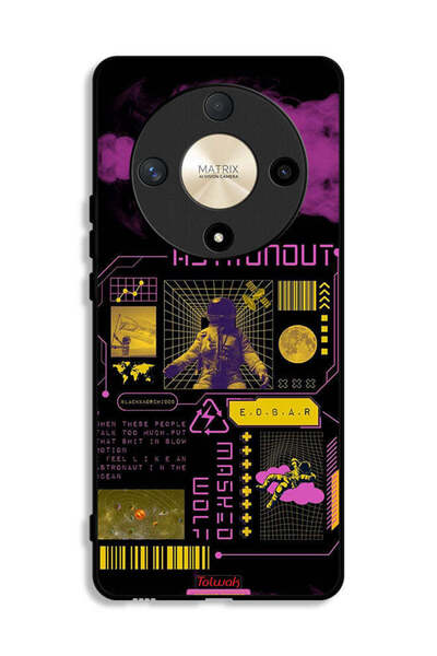 Tolwak Honor X9b Protective Case Cover Astronaut Sticker