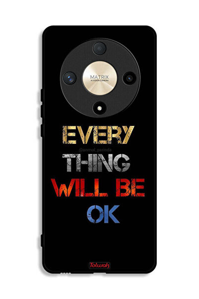 Tolwak Honor X9b Protective Case Cover Everything Will Be Ok