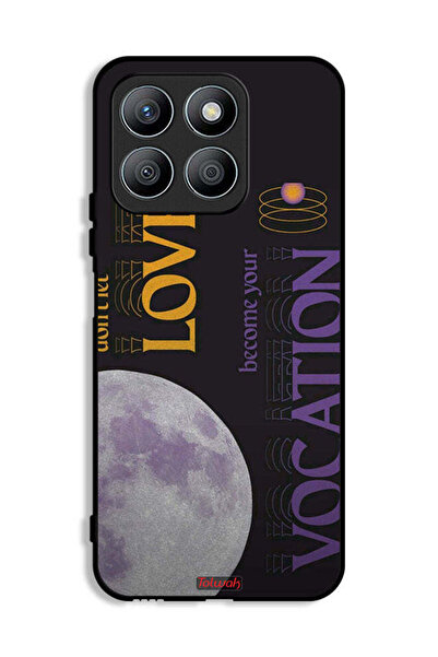 Tolwak غطاء حماية لهاتف Honor X8b لا تدع الحب يصبح مهنتك