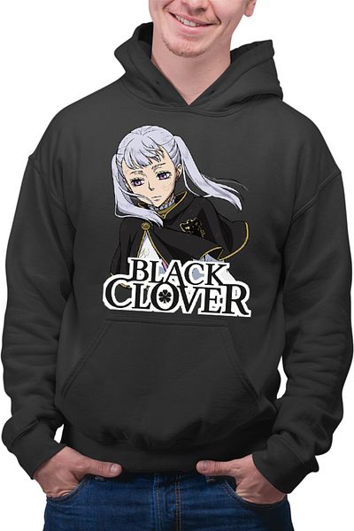 OEM Hanorac Barbati Black Clover Noelle Silver Princess Action Pony Tail