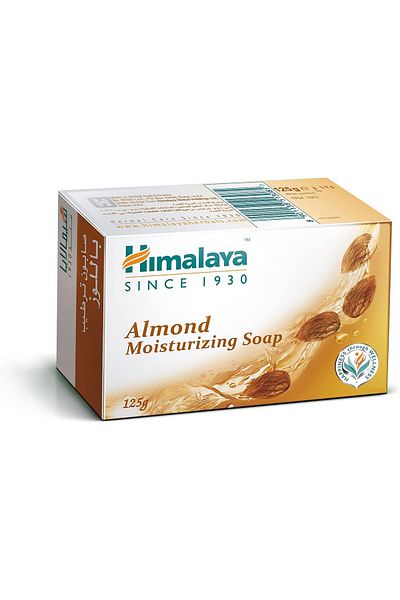 Himalaya Soap 125gm Almond (513085) --- هيمالايا صابون 125جرام باللوز