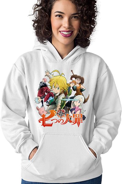 OEM Women's Hoodie Seven Deadly Sins Anime Akame Suzuki Nakaba