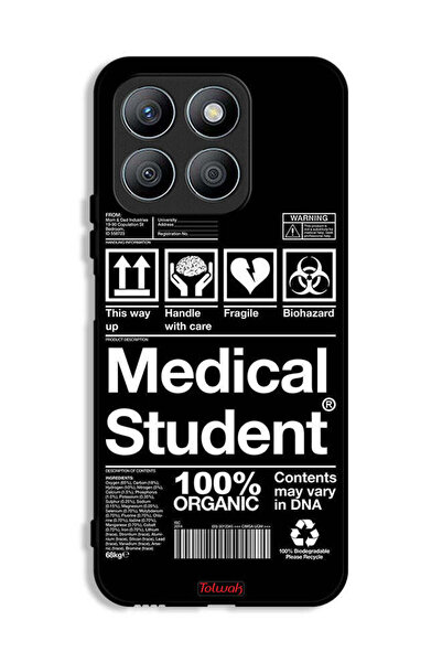 Tolwak غطاء حماية لهاتف Honor X8b - ملصق لطلاب الطب