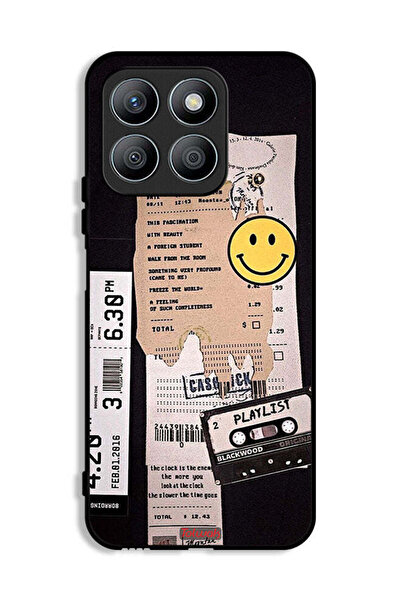 Tolwak غطاء حماية لجهاز Honor X8b مع ملصق قائمة تشغيل