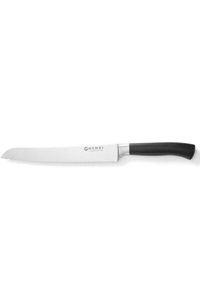 HENDI Profesjonalny nóż do pieczywa kuty ze stali Profi Line 215 mm - 844298