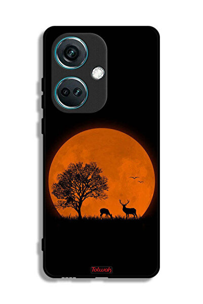 Tolwak غطاء حماية لهاتف OnePlus Nord CE3 - فن القمر المسائي