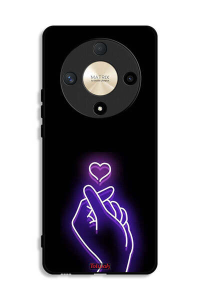 Tolwak Honor X9b Protective Case Cover Snap Small Heart