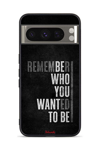 Tolwak غطاء حماية لجهاز Google Pixel 8 Pro تذكر من أردت أن تكون