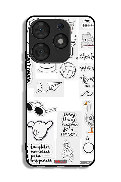 Tolwak غطاء حماية لهاتف Tecno Spark 10 Pro لا يمكن ربطه