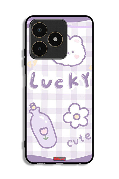 Tolwak غطاء حماية لجهاز Realme C53 - لاكي كيوت