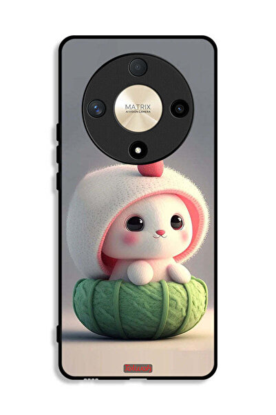 Tolwak Honor X9b Protective Case Cover Cute Little Rabbit