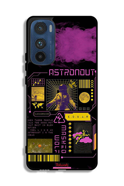 Tolwak Motorola Edge 30 Protective Case Cover Astronaut Sticker