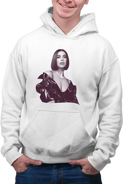 OEM Men's Hoodie Dua Lipa Style Music Soul Popular