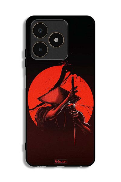 Tolwak Realme C53 Protective Case Cover Sword Warrior
