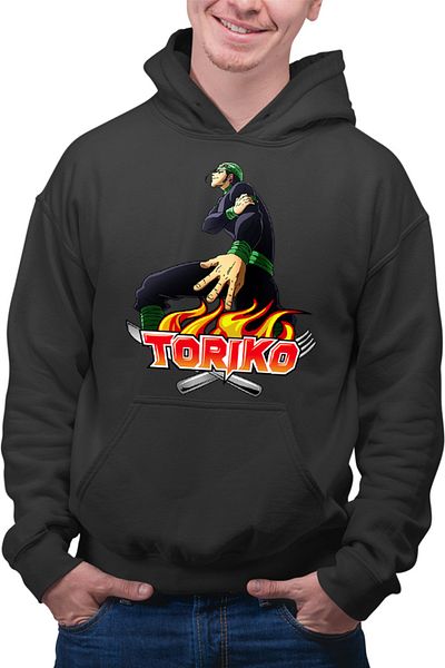 OEM Men's Hoodie Toriko Coco Hunter Food Competition Anime