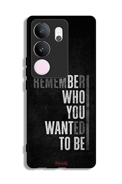 Tolwak غطاء حماية لهاتف فيفو V29 برو - تذكر من أردت أن تكون