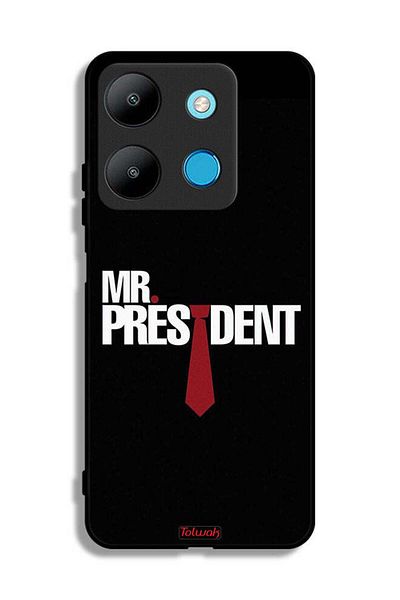Tolwak Infinix Smart 7 Protective Case Cover Mr President