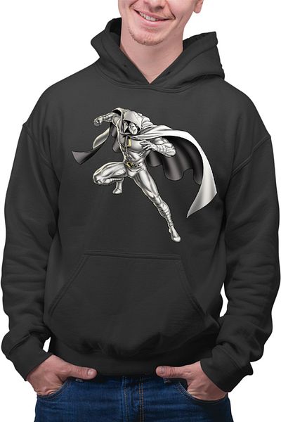 OEM Men's Hoodie Moon Knight Marvel Hero Batman Super Powers