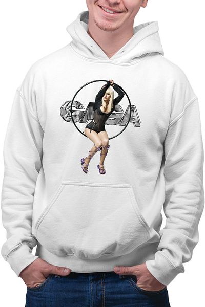 OEM Men's Hoodie Lady Gaga Singer Concept Concert Award