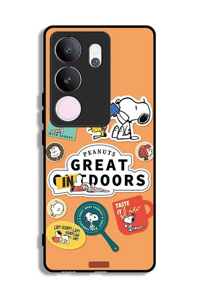 Tolwak vivo V29 Pro Protective Case Cover Peanuts Stickers