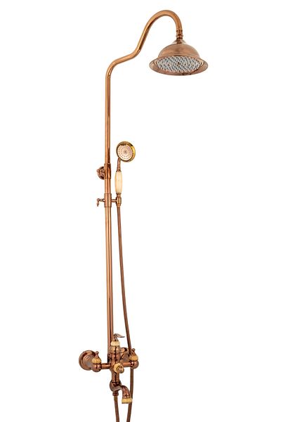 Trendy's Coloana de dus TRENDY'S, cu trei functii, jade- rose gold