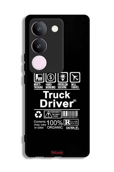 Tolwak vivo S17 Protective Case Cover Truck Driver Sticker