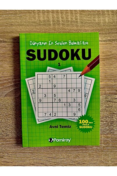 Pamiray Yayınları Sudoku Dünyanın En Sevilen Bulmacası Avni Temiz