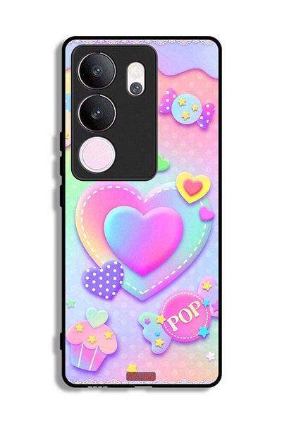 Tolwak vivo V29 Pro Protective Case Cover Pop Hearts Art