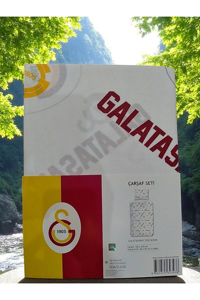 Galatasaray مجموعة ملاءات سرير مفردة مرخصة للموسم الجديد