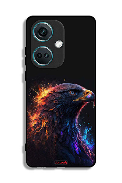 Tolwak غطاء حماية لهاتف OnePlus Nord CE3 بتصميم النسر