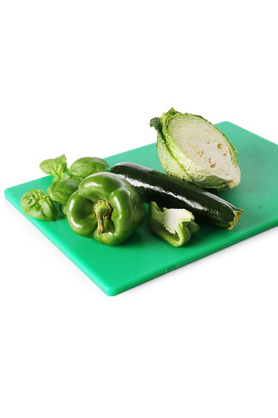 HENDI Deska do krojenia HACCP do warzyw 600x400mm zielona - 825631