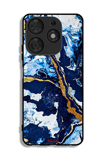 Tolwak Tecno Spark 10 Pro Protective Case Cover Glitch Texture Art