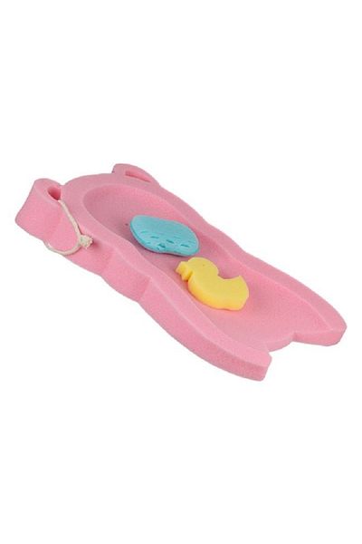 OEM Suport baie pentru bebe, 50x30x4 cm, Roz