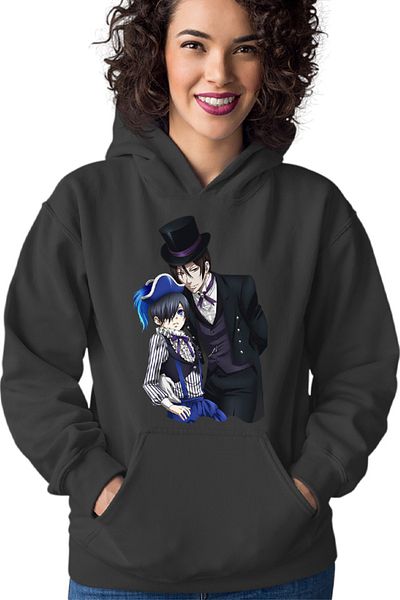 OEM Hanorac Femei Black Butler Ciel Sebastian Book Of Circus Demon