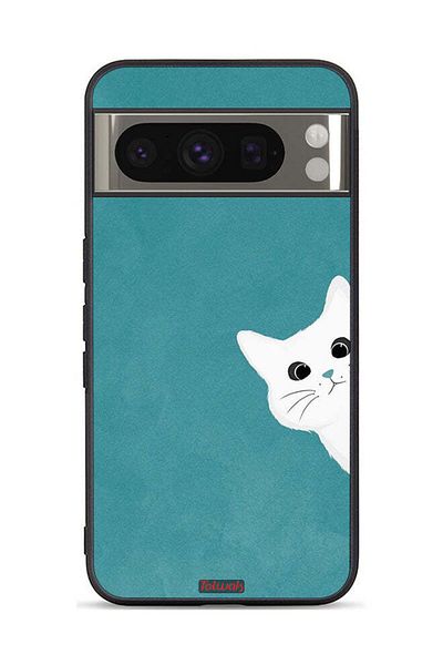 Tolwak Google Pixel 8 Pro Protective Case Cover Cat Appearing