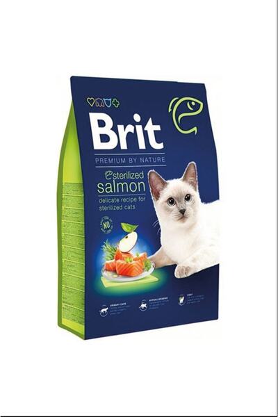 Brit Care Somonlu Kısırlaştırılmış Kedi Maması 8 Kg