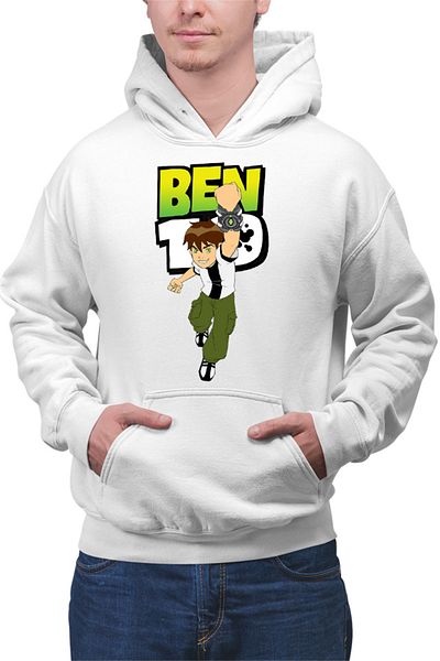 OEM Men's Hoodie Ben10 Clock Magic Monsters Alien