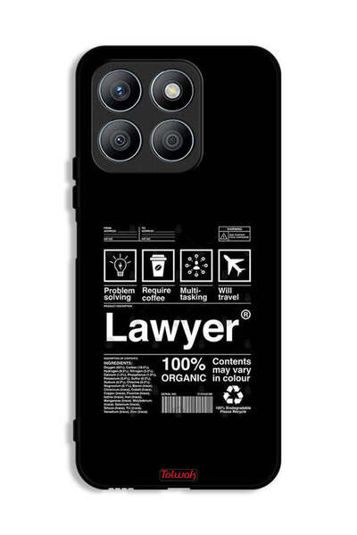 Tolwak Honor X8b Protective Case Cover Lawyer Sticker