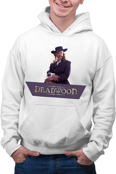 OEM Deadwood Al Swearengen Gold Fortune Hoodie Men